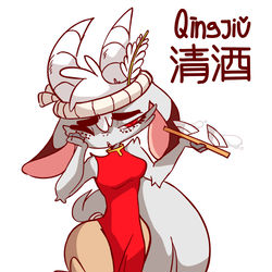 This is a pixiv picture whose title is Qingjiu.