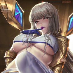 This is a pixiv picture whose title is K/DA Kai'sa Prestige Edition.