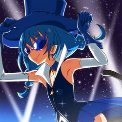 This is a pixiv picture whose title is ブルーキャット.
