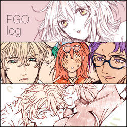 This is a pixiv picture whose title is ガウェぐだ♀多めFGOlog.