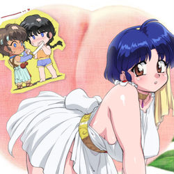 This is a pixiv picture whose title is 桃幻郷のあかねちゃん.