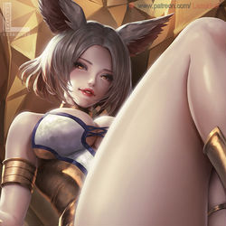 This is a pixiv picture whose title is K/DA Ahri Prestige Edition.