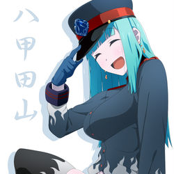 This is a pixiv picture whose title is 八甲田山.