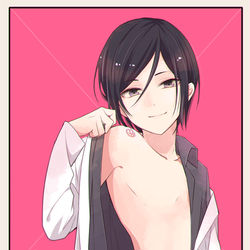 This is a pixiv picture whose title is 薬研くん.