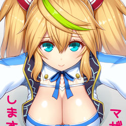 This is a pixiv picture whose title is 年下の母.