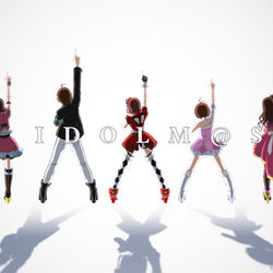 This is a pixiv picture whose title is THE IDOLM@STER.
