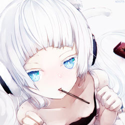 This is a pixiv picture whose title is 一緒に食べる？.