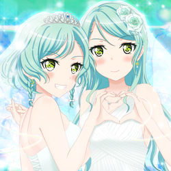 This is a pixiv picture whose title is さよひなForever.