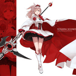 This is a pixiv picture whose title is Rosaria.