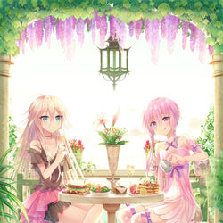 This is a pixiv picture whose title is 遅めのランチ.