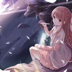 This is a pixiv picture whose title is Shelter.