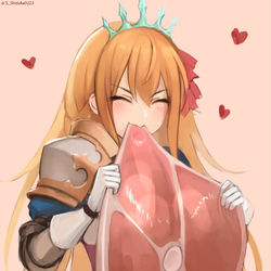 This is a pixiv picture whose title is 페코린느낙서.