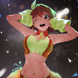 This is a pixiv picture whose title is 本田未央に.
