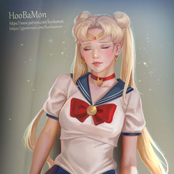 This is a pixiv picture whose title is Sailor moon.
