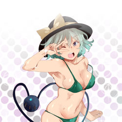 This is a pixiv picture whose title is お肉１割増しのこいしちゃん.