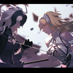 This is a pixiv picture whose title is ジャンヌ・ダルク.