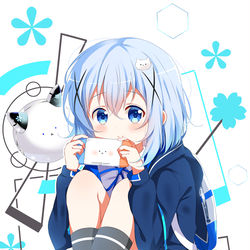 This is a pixiv picture whose title is クロラビチノちゃん~.