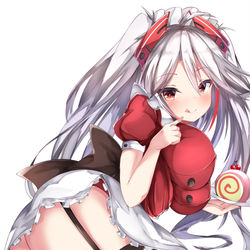 This is a pixiv picture whose title is メイドオイゲンちゃん.