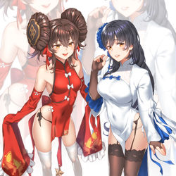 This is a pixiv picture whose title is チャイナスキン.