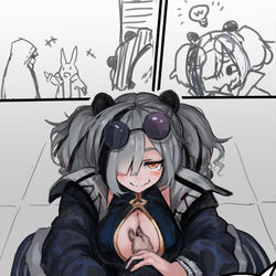 This is a pixiv picture whose title is 🐼パンダさん.