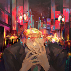 This is a pixiv picture whose title is どっぽちん.