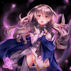 This is a pixiv picture whose title is 闇カムイ.