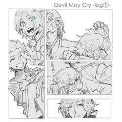 This is a pixiv picture whose title is DMC①.