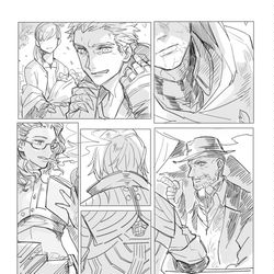 This is a pixiv picture whose title is DMC②.