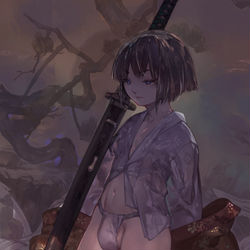 This is a pixiv picture whose title is ふんどし御子、九郎さま.