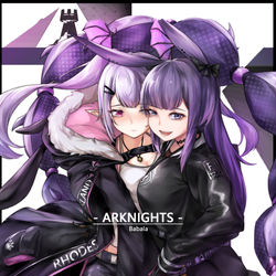 This is a pixiv picture whose title is 狮蝎＆暗锁.
