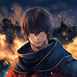 This is a pixiv picture whose title is ＦＦ１４光の戦士.