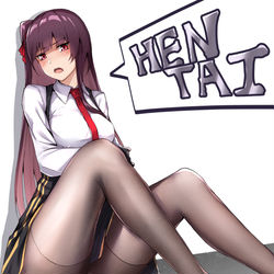 This is a pixiv picture whose title is HENTAI.