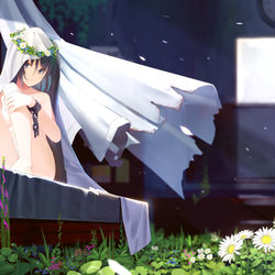 This is a pixiv picture whose title is 今もここで.