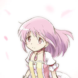 This is a pixiv picture whose title is 鹿目まどか.