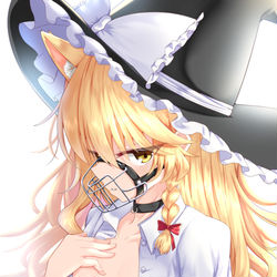 This is a pixiv picture whose title is マズルガード魔理沙.