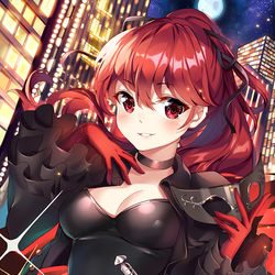 This is a pixiv picture whose title is P5R Kasumi.