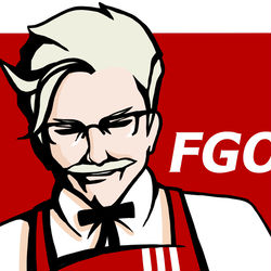 This is a pixiv picture whose title is 新宿のKFC.
