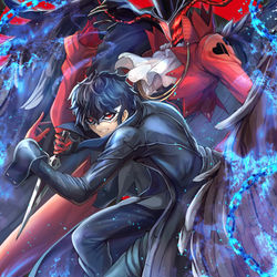 This is a pixiv picture whose title is ジョーカー&アルセーヌ.