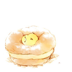 This is a pixiv picture whose title is 石窯クリームパフ.