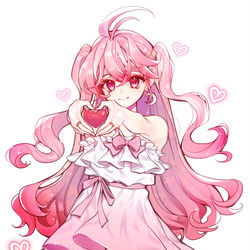 This is a pixiv picture whose title is ❤️.