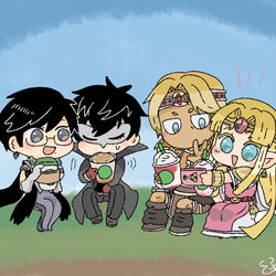 This is a pixiv picture whose title is スマブラ絵色々.