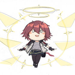 This is a pixiv picture whose title is 能能天使.