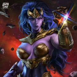 This is a pixiv picture whose title is Thanos.