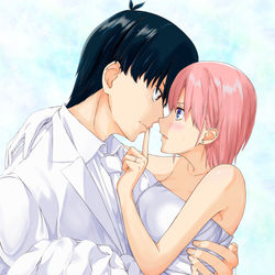 This is a pixiv picture whose title is 「…ダメっ」.