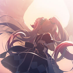 This is a pixiv picture whose title is [                   ].