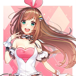 This is a pixiv picture whose title is アニバーサリーアイちゃん.
