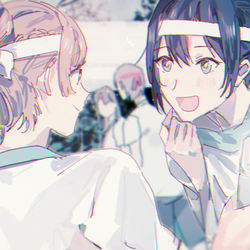 This is a pixiv picture whose title is 💦.
