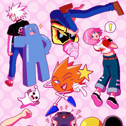 This is a pixiv picture whose title is ボーボボボンバイエ.