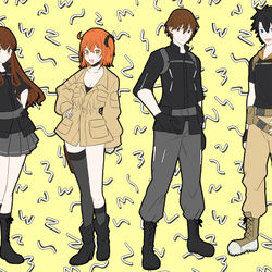 This is a pixiv picture whose title is ぐだざび.