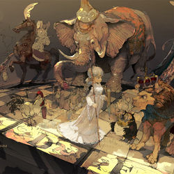This is a pixiv picture whose title is Queen.